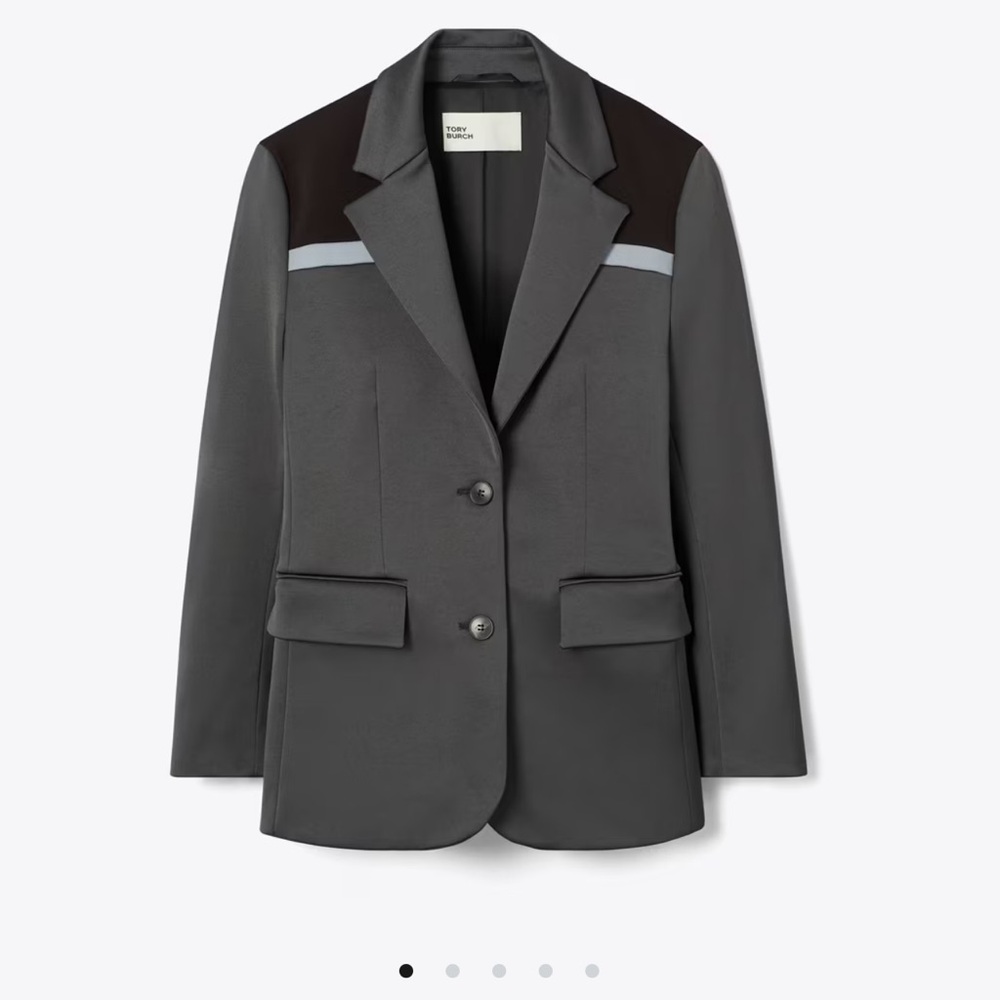 NWT Tory Burch Colorblock Blazer - Picture 2 of 5